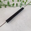 A image of the genesis esa.18 metal tile trim in a brushed black finish. brushed black tile trim available in 8mm, 10mm and 12mm.